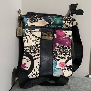 Authentic Coach cross body purse